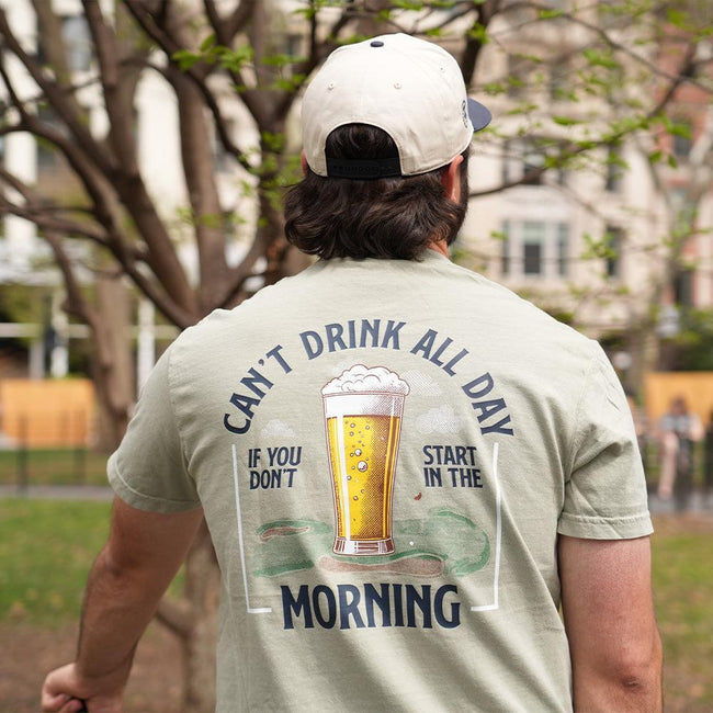 Can't Drink All Day Golf Pocket Tee-T-Shirts-Fore Play-Barstool Sports