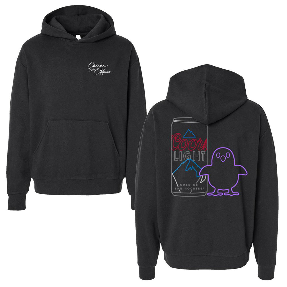 Coors x CITO Hoodie-Hoodies & Sweatshirts-Chicks in the Office-Black-S-Barstool Sports