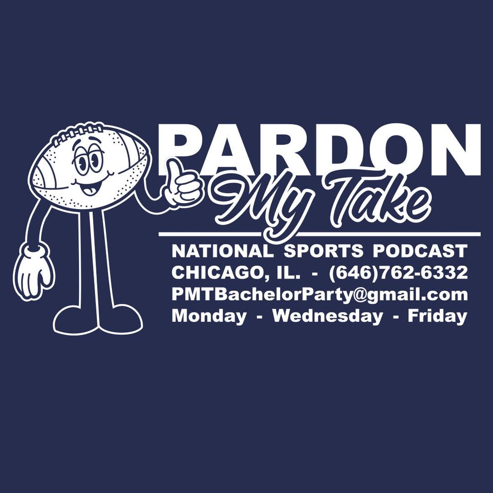 Pardon My Take Football Premium Hoodie-Hoodies & Sweatshirts-Pardon My Take-Barstool Sports