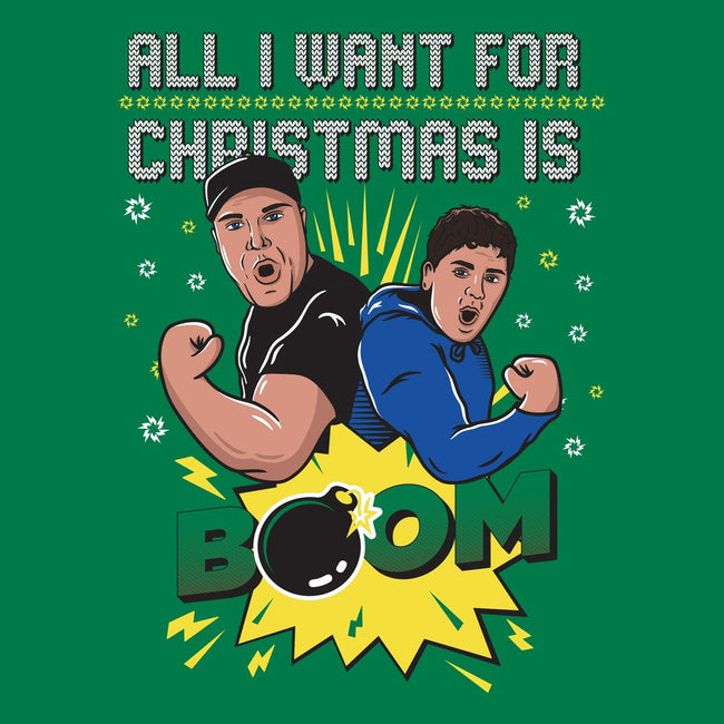 All I Want For Christmas is BOOM Ugly Sweater-Ugly Sweaters-Barstool Sports-Barstool Sports