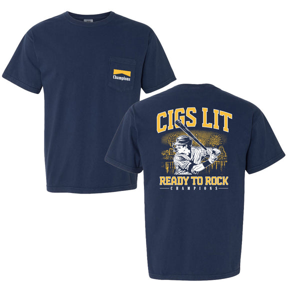 Champions Cig Rips Pocket Tee