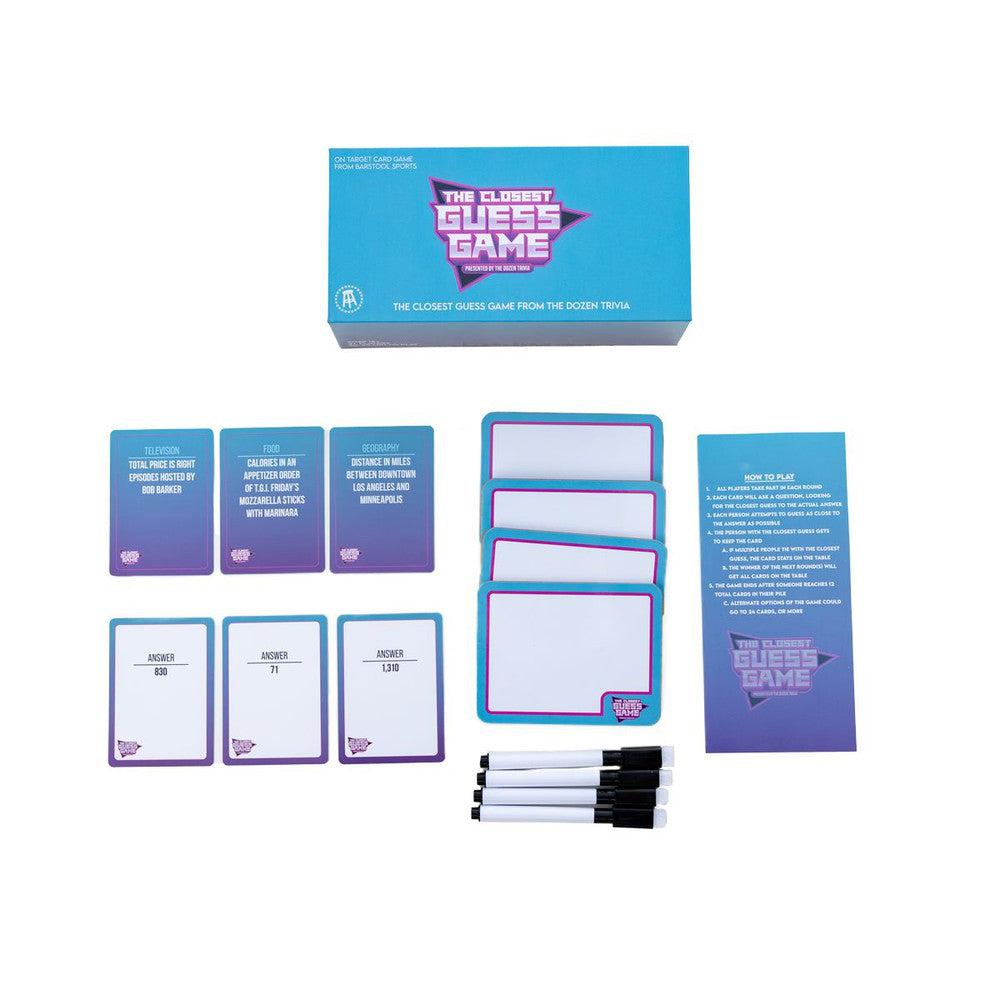 The Closest Guess Dozen Trivia Game-Accessories-The Dozen-Light Blue-One Size-Barstool Sports