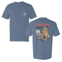 Cooler Dog Pocket Tee-T-Shirts-Barstool Sports-Navy-S-Barstool Sports