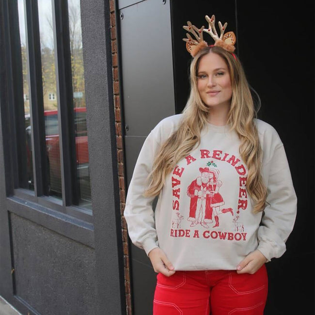 Save A Reindeer Ugly Sweater-Ugly Sweaters-It Girl-Barstool Sports