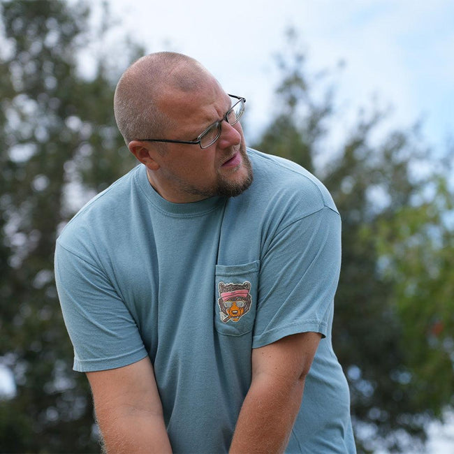 Common Man Country Club Pocket Tee-T-Shirts-Fore Play-Barstool Sports