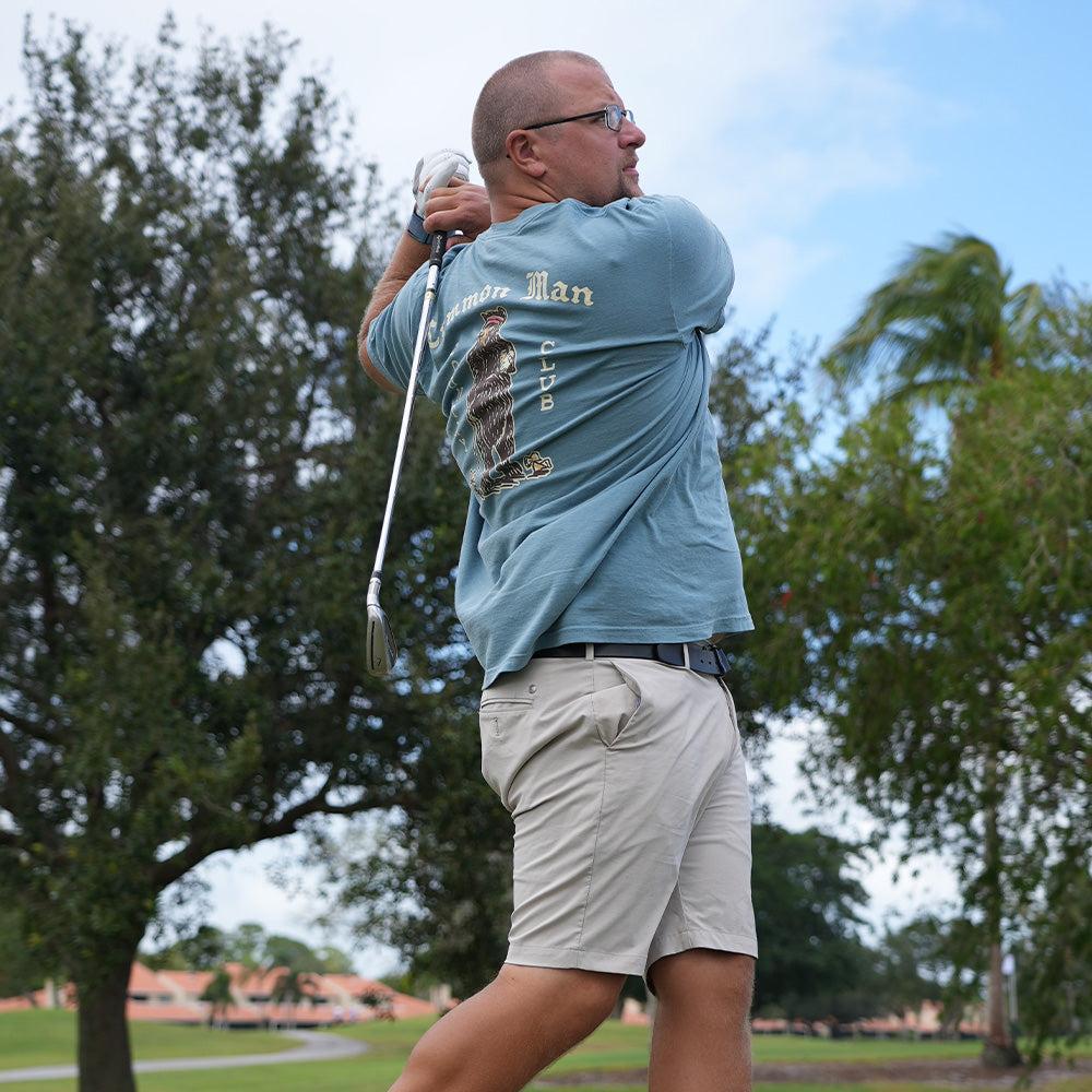 Common Man Country Club Pocket Tee-T-Shirts-Fore Play-Barstool Sports