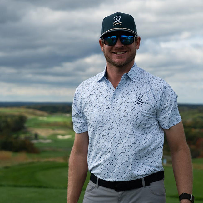 Barstool Golf Printed Performance Polo-Polos-Fore Play-Barstool Sports
