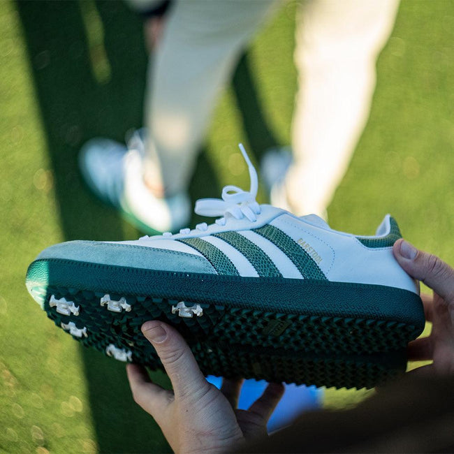 Barstool Golf x Adidas Samba WM Phoenix Open Golf Shoes - Fore Play Merchandise Barstool Sports Barstool Golf x Adidas Samba WM Phoenix Open Golf Shoes - Fore Play Merchandise Barstool Sports