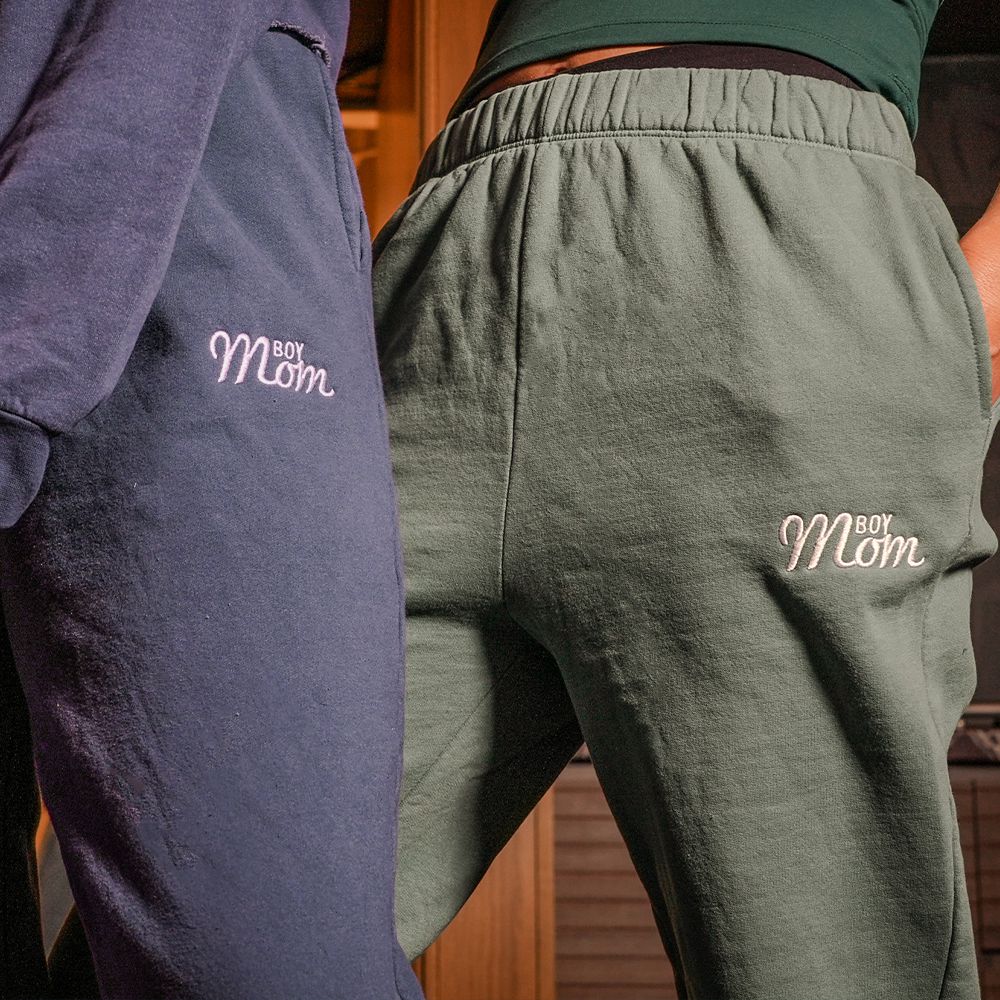 Boy Mom Premium Sweatpants-Sweatpants-Barstool Sports-Barstool Sports