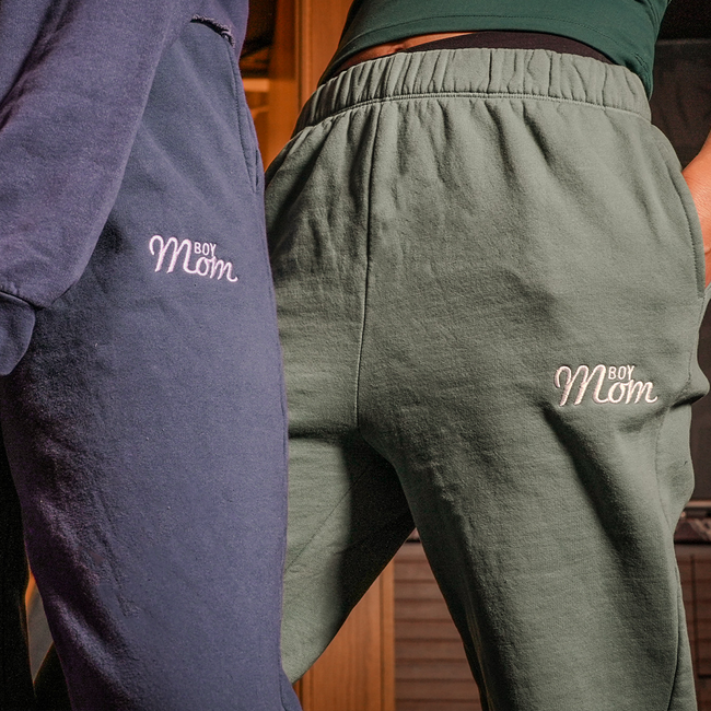 Boy Mom Premium Sweatpants-Sweatpants-Bussin With The Boys-Barstool Sports