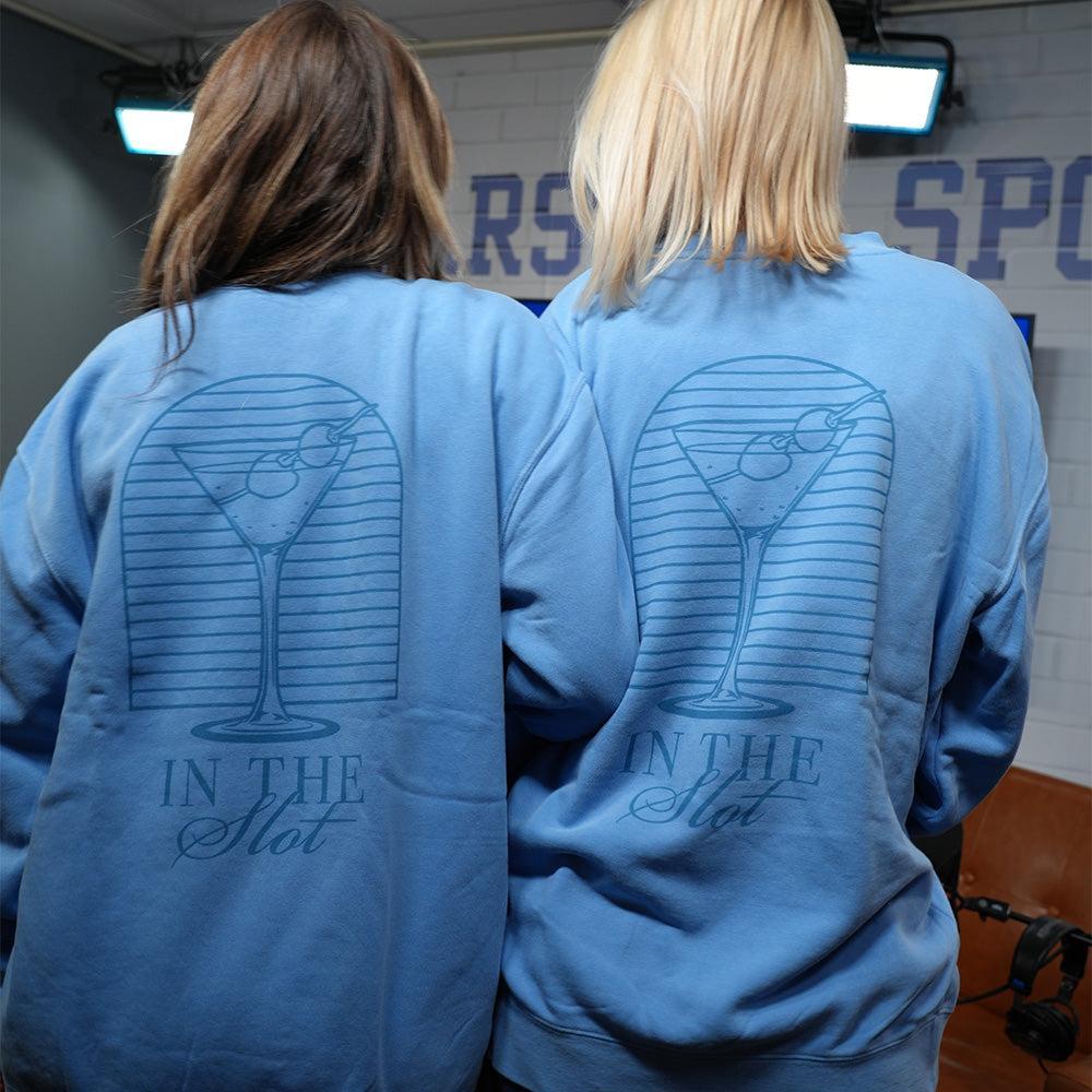 In The Slot Pigment Dyed Crewneck-Crewnecks-M00bie-Barstool Sports