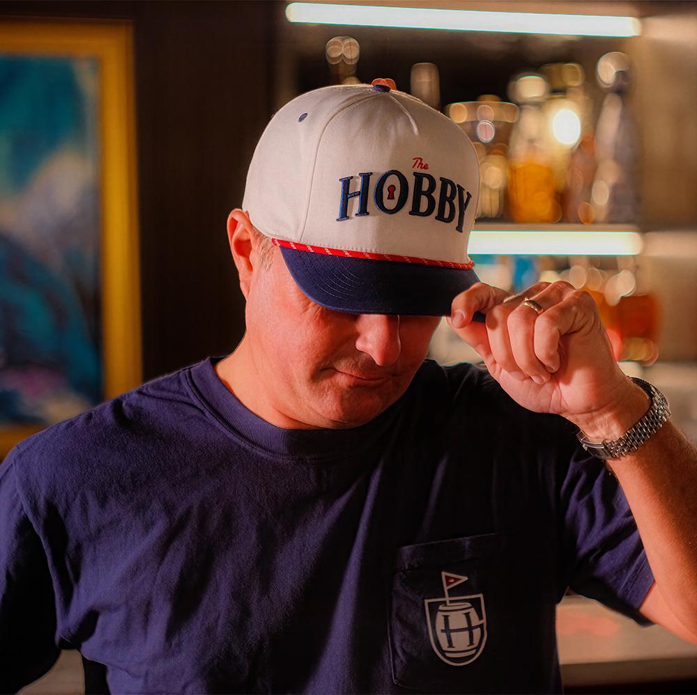 The Hobby Whiskey Barrel Pocket Tee-T-Shirts-The Hobby-Barstool Sports