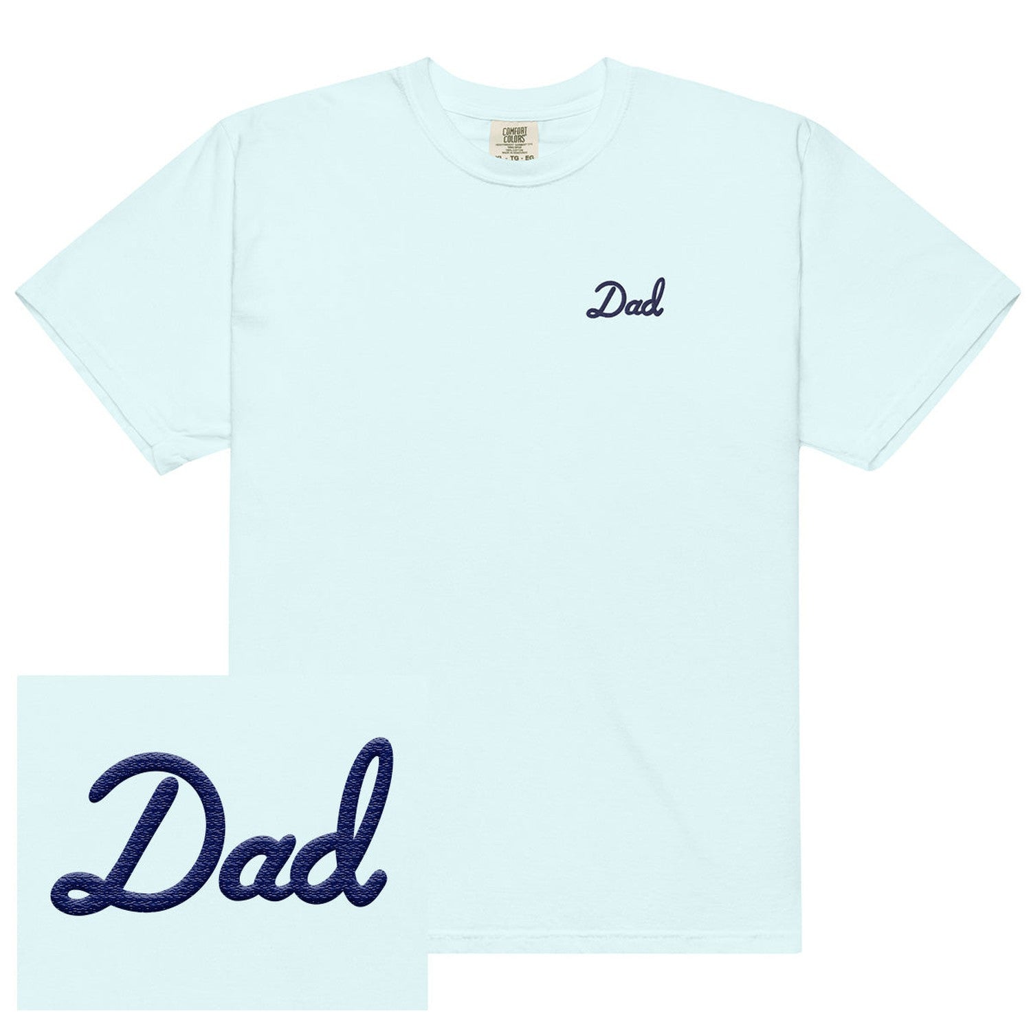 Dad Embroidered Tee - Bussin With The Boys T-Shirts & Merch