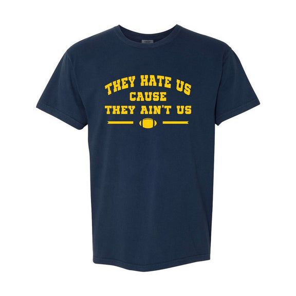 Hate Us MI Tee-T-Shirts-Barstool Sports-Barstool Sports