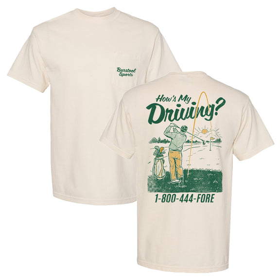 How's My Driving Pocket Tee
