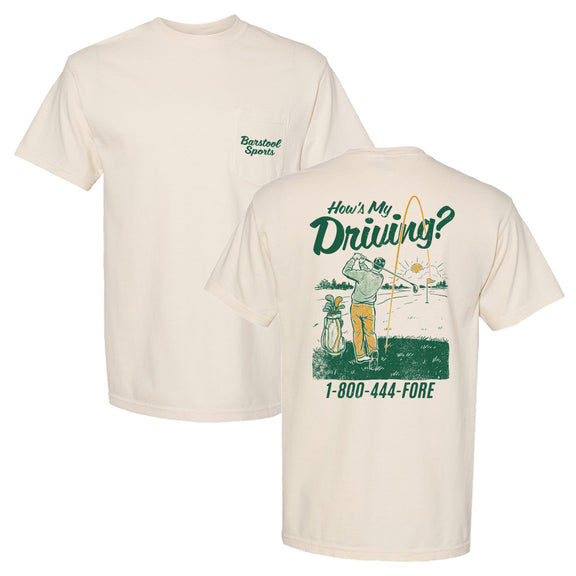 How's My Driving Pocket Tee