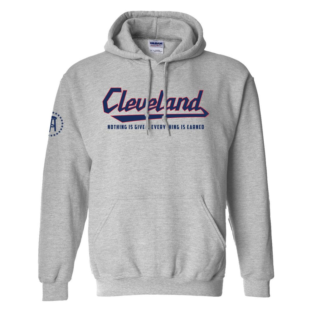 Earned Not Given Hoodie-Hoodies & Sweatshirts-Barstool Sports-Grey-S-Barstool Sports