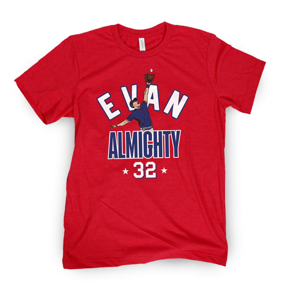 Evan Almighty Tee-T-Shirts-Barstool Sports-Red-S-Barstool Sports