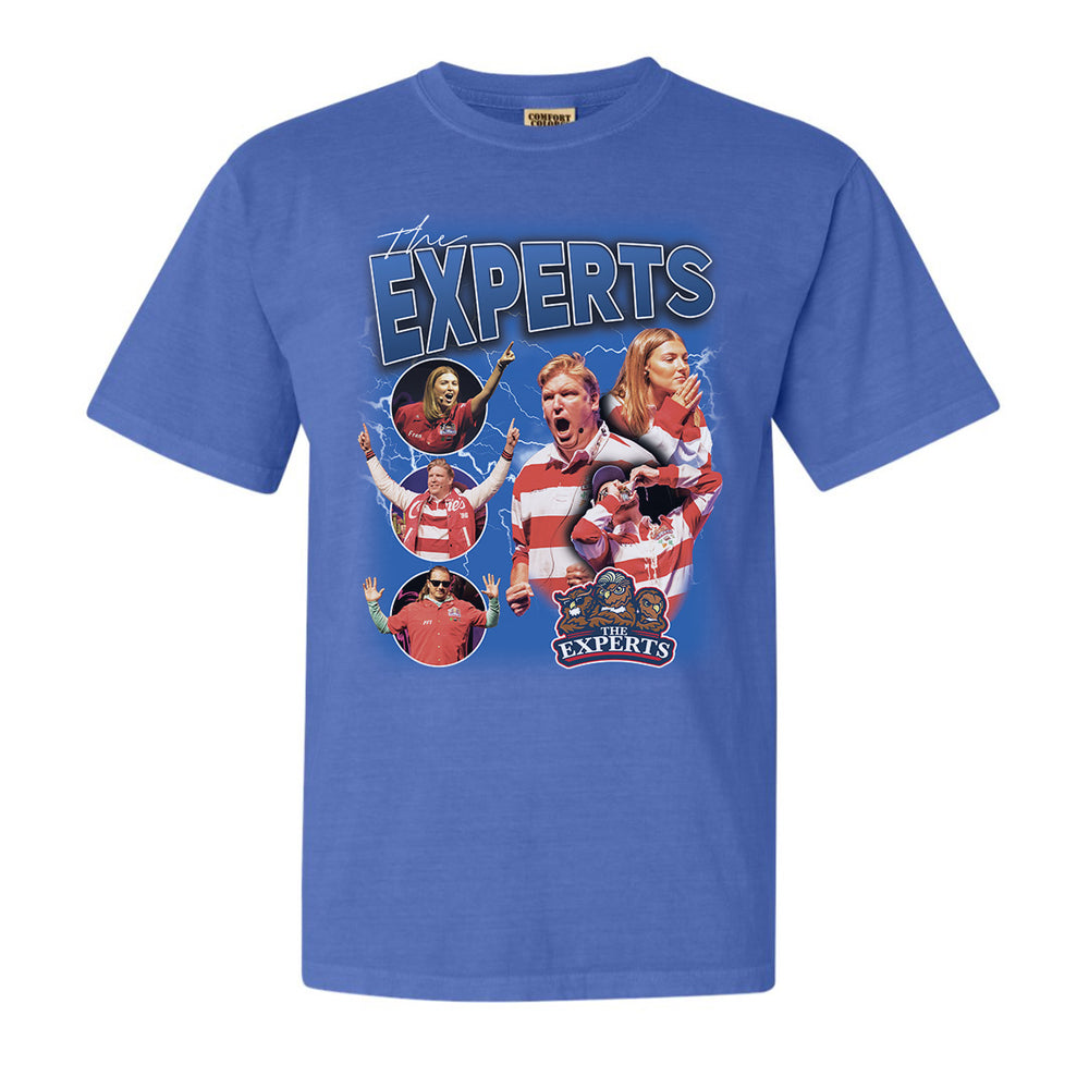 The Experts Team Tee-T-Shirts-The Dozen-Blue-S-Barstool Sports