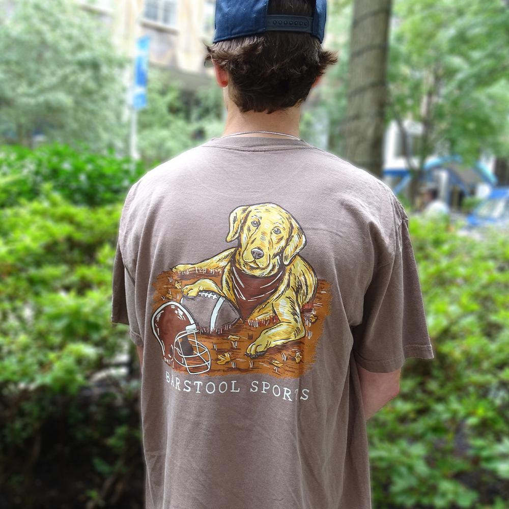 Barstool Sports Football Pocket Tee-T-Shirts-Barstool Sports-Barstool Sports