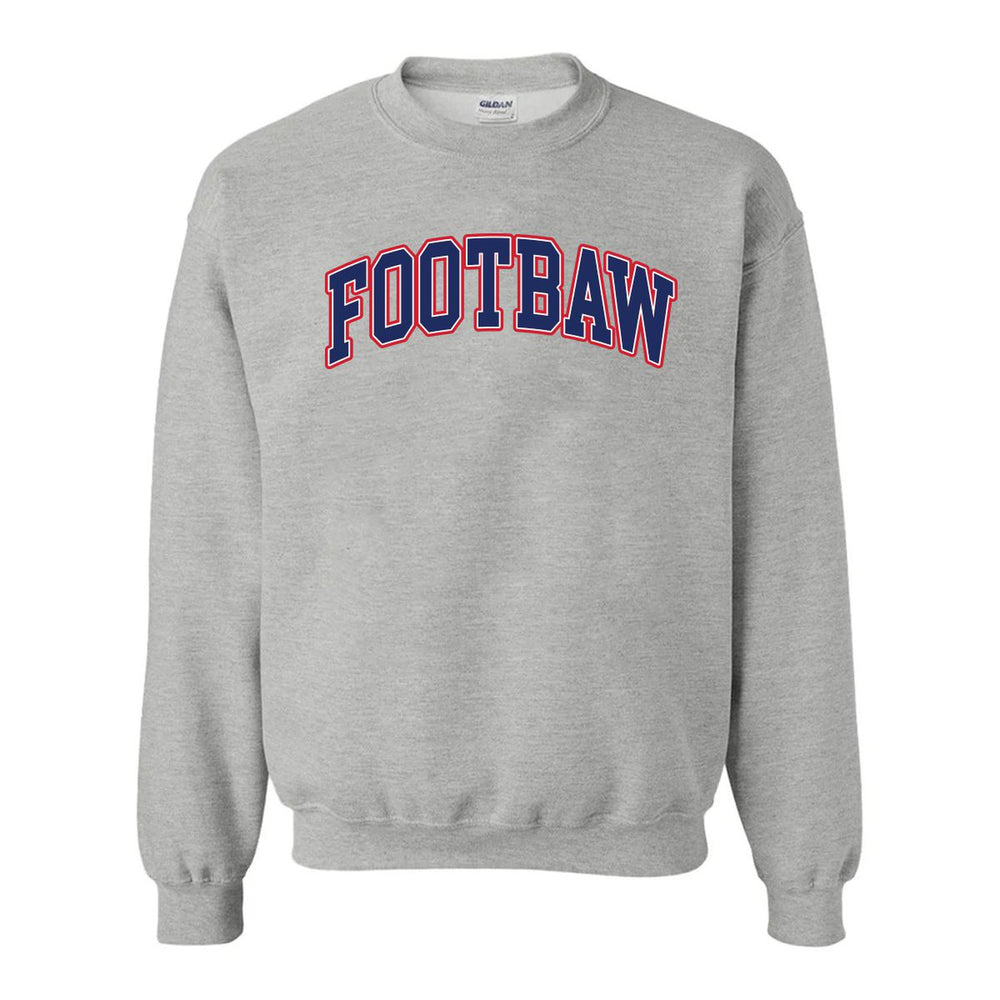 Footbaw Crewneck-Crewnecks-Mostly Sports-Grey-S-Barstool Sports