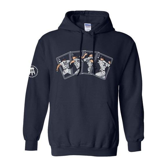 Four Aces Hoodie-Hoodies & Sweatshirts-The Short Porch-Navy-S-Barstool Sports