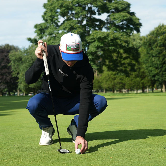 Barstool Golf x Presidents Cup Course Patch Hat-Hats-Fore Play-White-One Size-Barstool Sports