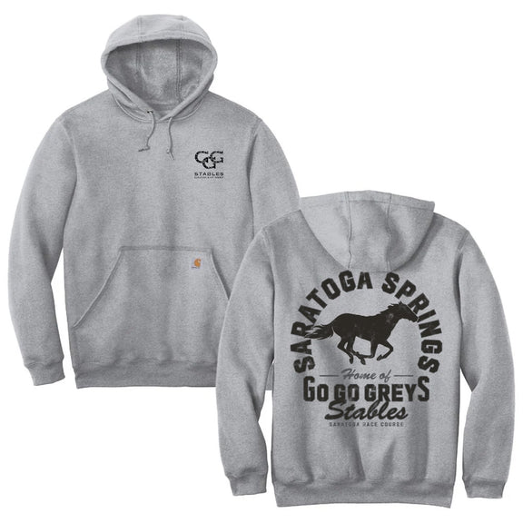 Go Go Greys x 2026 Saratoga Graphic Premium Hoodie-Hoodies & Sweatshirts-Barstool Sports-Grey-S-Barstool Sports