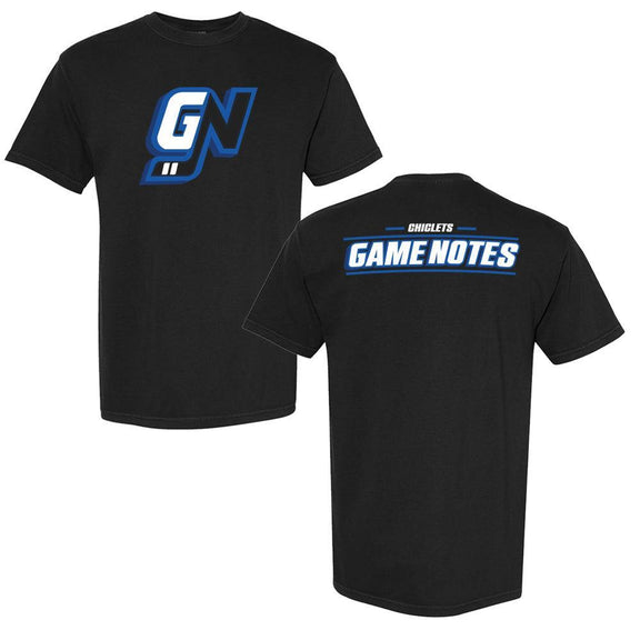 Game Notes Initials Tee-T-Shirts-Spittin Chiclets-Barstool Sports