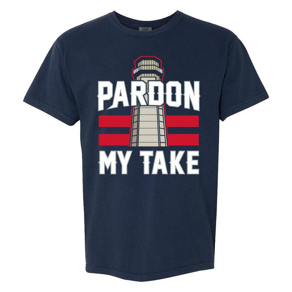 PMT Lighthouse Tee-T-Shirts-Pardon My Take-Navy-S-Barstool Sports