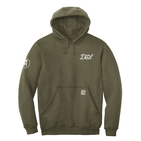 Daddy Vintage Oversized Hoodie Women's Girl Dad Embroidered