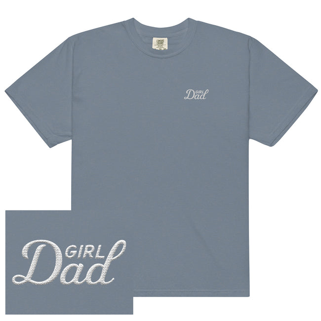 Girl Dad Embroidered Tee - Bussin With The Boys Crewnecks