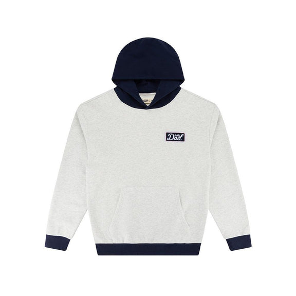 Girl Dad Patch Hoodie-Hoodies & Sweatshirts-Barstool Sports-Grey-S-Barstool Sports