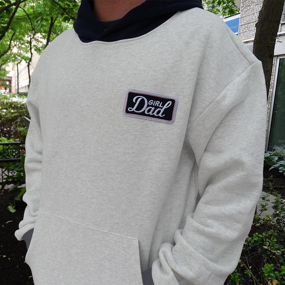 Girl Dad Patch Hoodie-Hoodies & Sweatshirts-Barstool Sports-Barstool Sports
