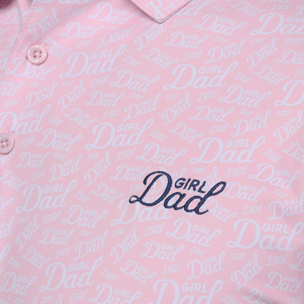 Girl Dad Printed Polo-Polos-Barstool Sports-Barstool Sports
