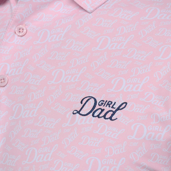 Girl Dad Printed Polo-Polos-Barstool Sports-Barstool Sports