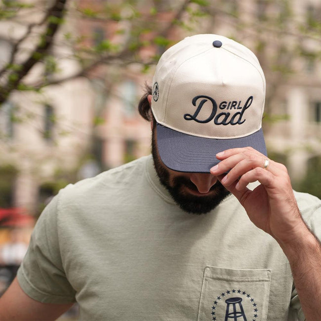Girl Dad Two Tone '47 HITCH Snapback Hat-Hats-Barstool Sports-Barstool Sports