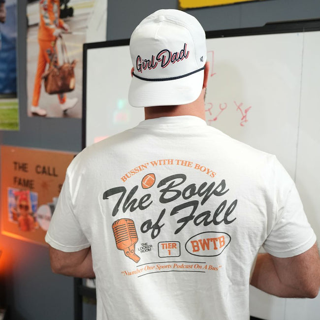 The Boys of Fall Pocket Tee-T-Shirts-Bussin With The Boys-Barstool Sports