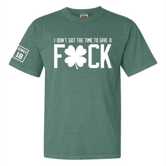 Don't Give a F Tee-T-Shirts-Barstool Sports-Green-S-Barstool Sports