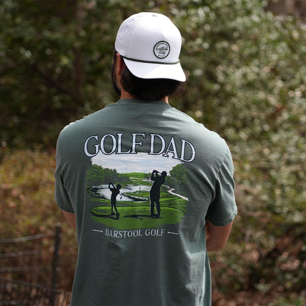 Golf Dad Course Pocket Tee-T-Shirts-Fore Play-Barstool Sports