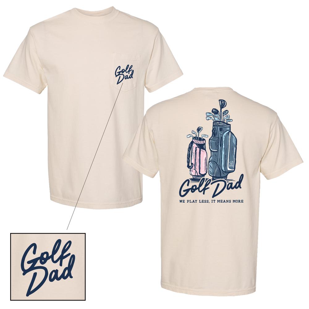 Aimed For The Fairway Pocket Tee - Barstool Sports Polos & More