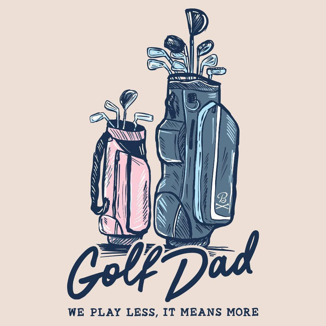 Golf Dad Bags Pocket Tee-T-Shirts-Fore Play-Barstool Sports