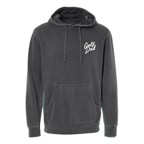 Golf Dad Pigment Dyed Hoodie-Hoodies & Sweatshirts-Fore Play-Barstool Sports