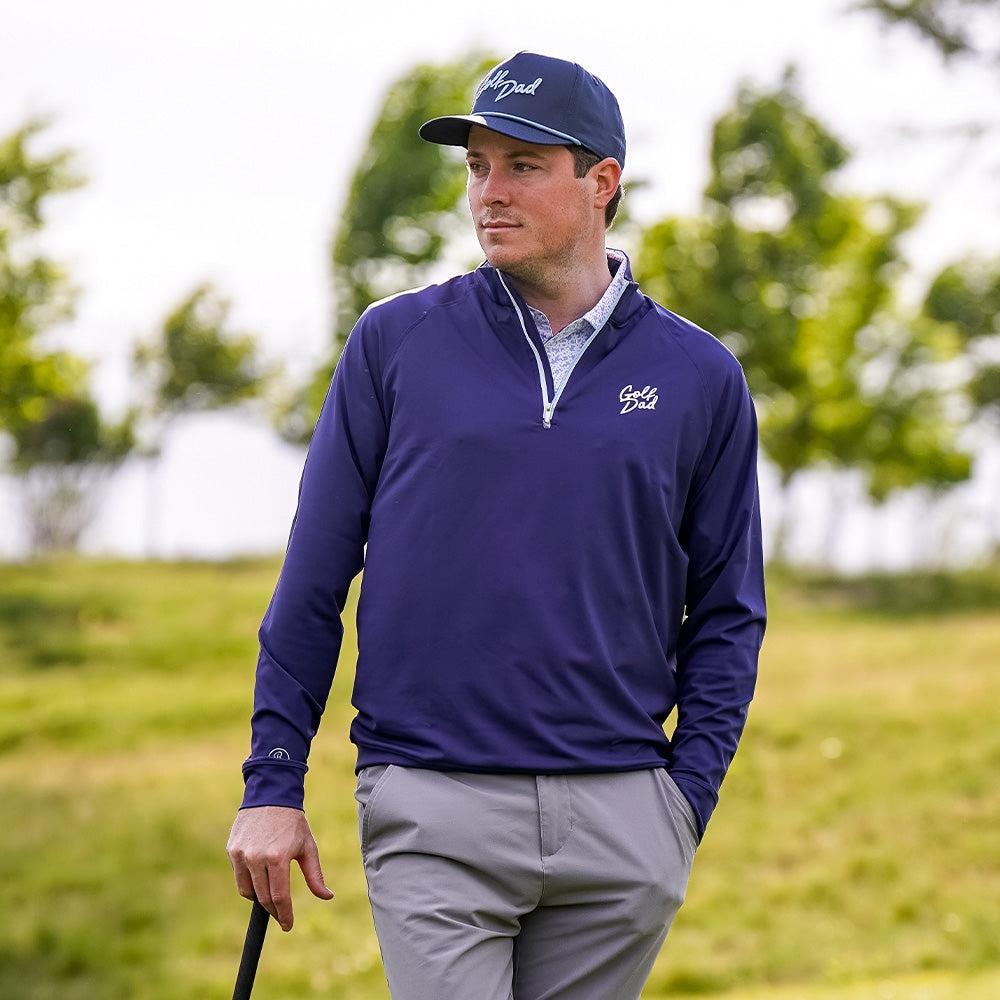 Golf Dad Floral Quarter Zip - Fore Play Merchandise – Barstool Sports