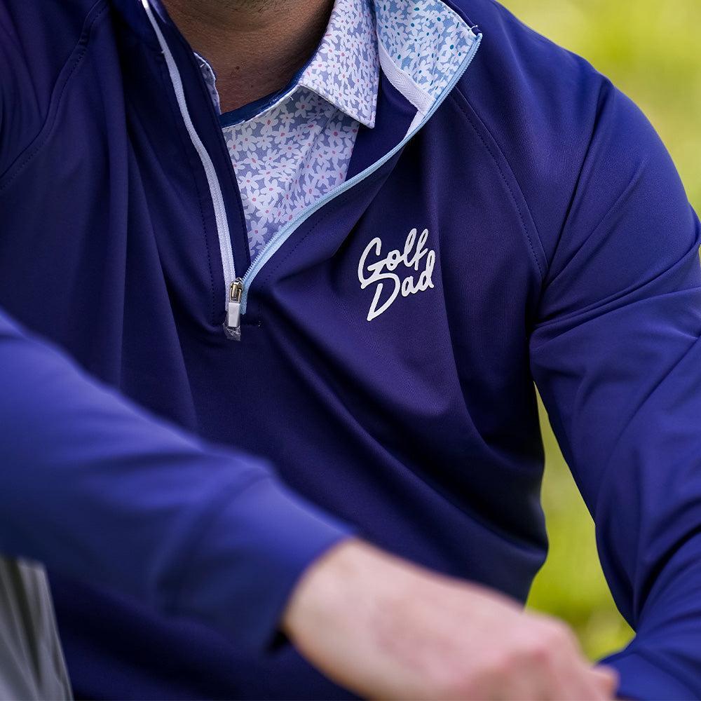 Golf Dad Floral Quarter Zip - Fore Play Merchandise – Barstool Sports
