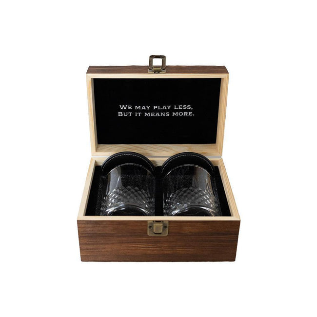 Golf Dad Whiskey Glasses Set-Drinkware-Fore Play-Barstool Sports