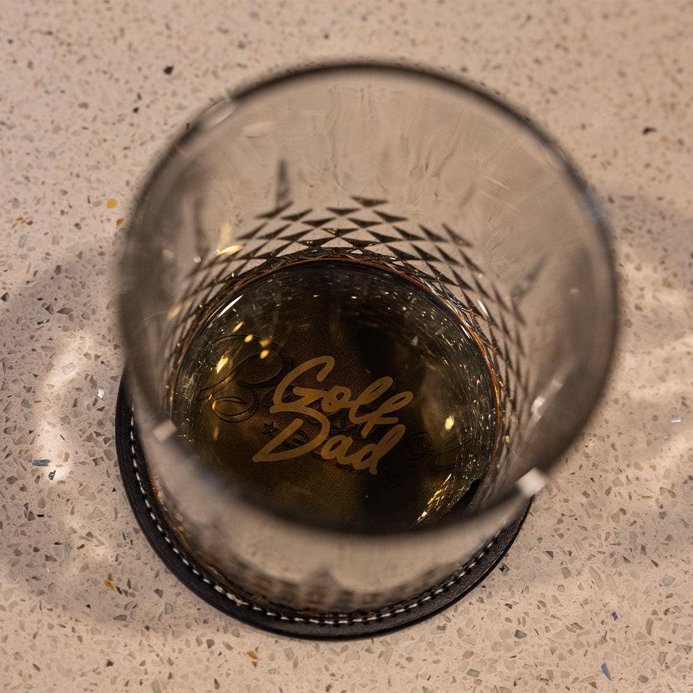 Golf Dad Whiskey Glasses Set-Drinkware-Fore Play-Barstool Sports