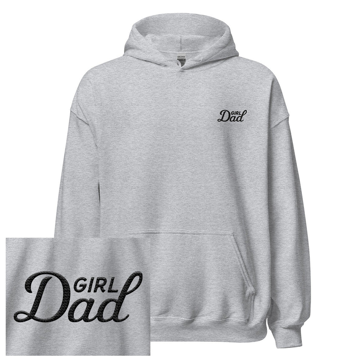 Gildan Youth Monogrammed Embroidered Hoodie