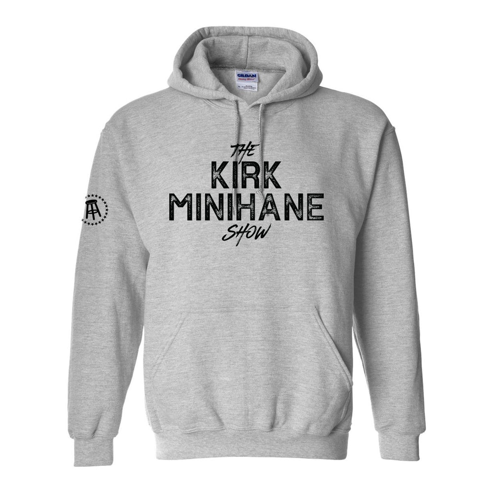 The Kirk Minihane Show Hoodie-Hoodies & Sweatshirts-The Kirk Minihane Show-Grey-S-Barstool Sports