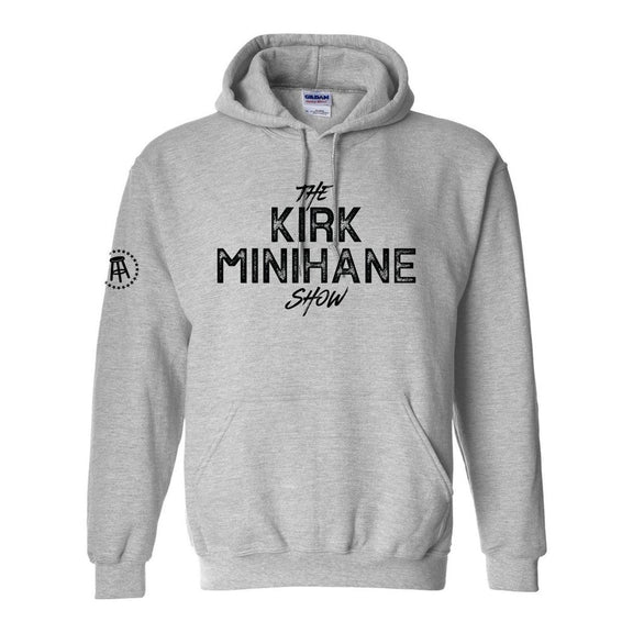 The Kirk Minihane Show Hoodie-Hoodies & Sweatshirts-The Kirk Minihane Show-Grey-S-Barstool Sports